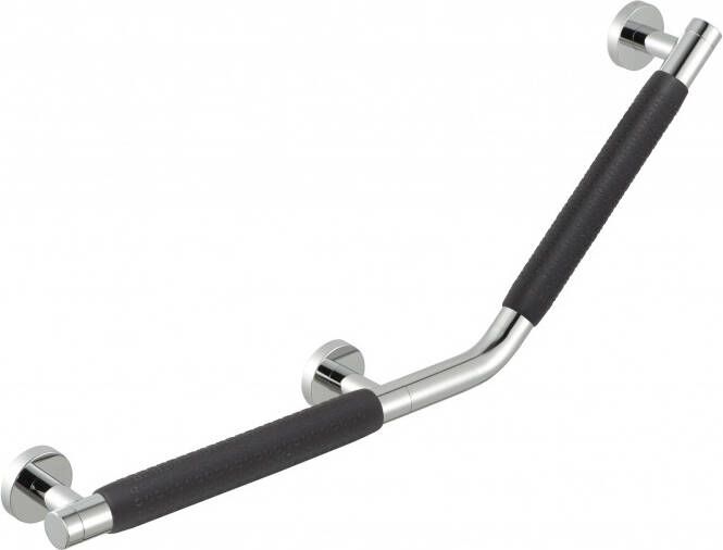 Geesa Comfort & Safety Wandbeugel 135° Rechts Chroom (inclusief antislip handvatten) 915809-62-R