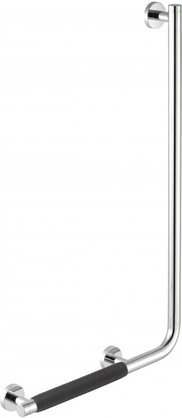Geesa Comfort & Safety Wandbeugel 90° Rechts Chroom (inclusief antislip handvat) 915808-62-R