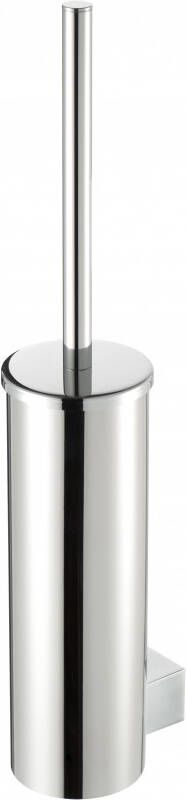 GEESA Nexx closetborstelgarnituur wandmontage rvs verchroomd ronde buis met inzet hxbxd 464x76x97mm chroom - Foto 1
