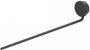 Geesa Opal Handdoekrek 1 Arm 2x40x7 1 cm Zwart - Thumbnail 2