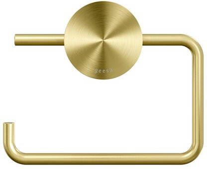 Geesa Opal toiletrolhouder zonder klep geborsteld goud