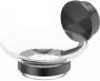 Geesa Opal zeephouder 11 x 13 3 x 7 8 cm zwart metaal geborsteld - Thumbnail 2