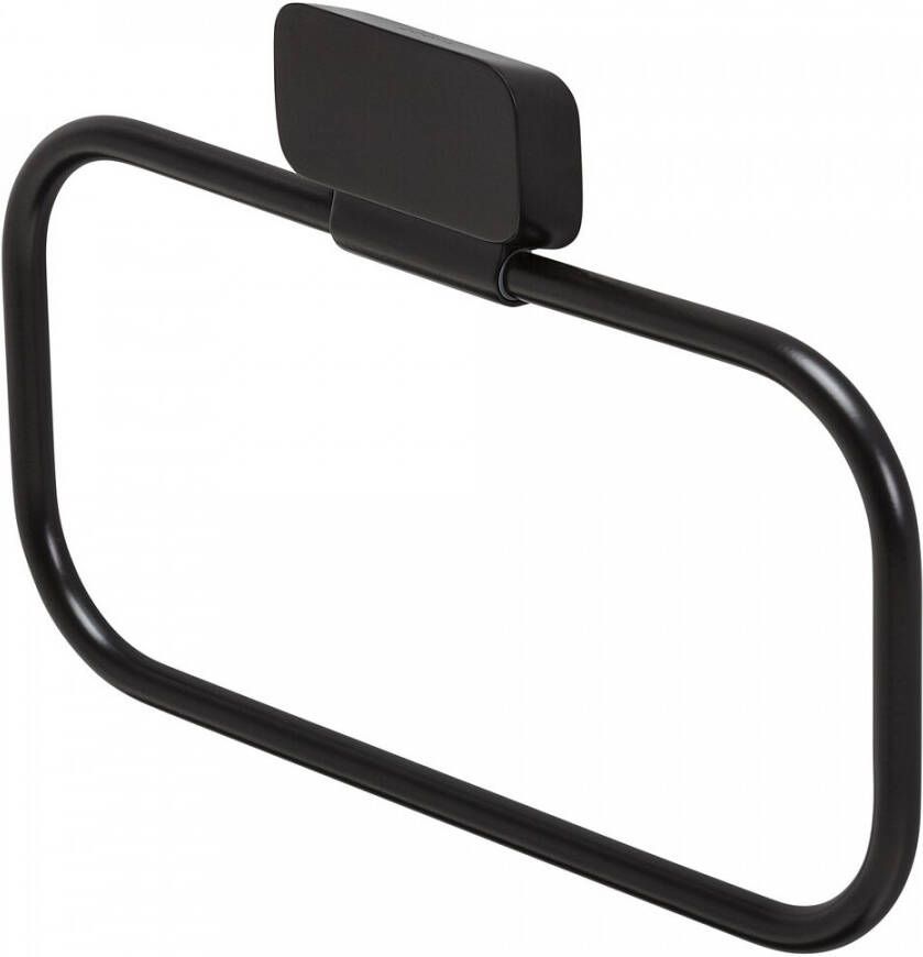 Geesa Shift handdoekring 22 x 1 4 x 14 6 cm zwart