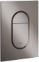 GROHE Arena Cosmopolitan S Bedieningsplaat mechanisch tweeknops 172 x 130mm(LxB ) kunststof hard graphite - Thumbnail 2