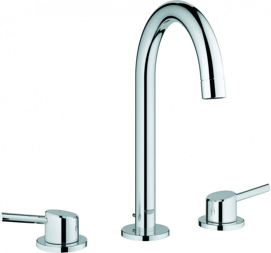 Grohe Concetto driegats wastafelkraan chroom L-Size 20216001