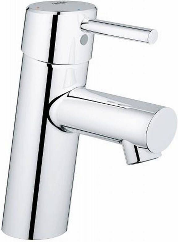 Grohe Concetto wastafelkraan es zonder waste chroom