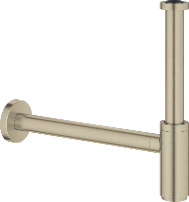 Grohe Minimalistisch Sifon 6x30 3x28 1 cm Nickel Geborsteld