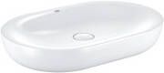 GROHE Essence waskom opzet vuilafstotend antibacterieel met afvoerplug 400x600x100mm alpine wit - Foto 1