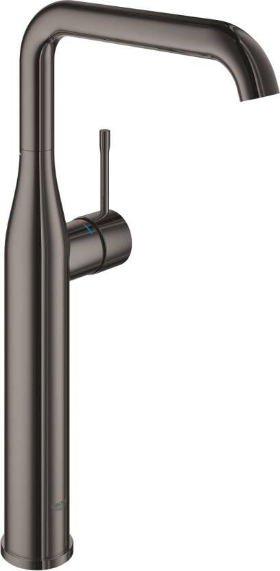 GROHE Essence New Wastafelmengkraan XL size eengreeps 1 gats 364mm hoogte glad 179mm uitloop hoog draaibaar hard graphite