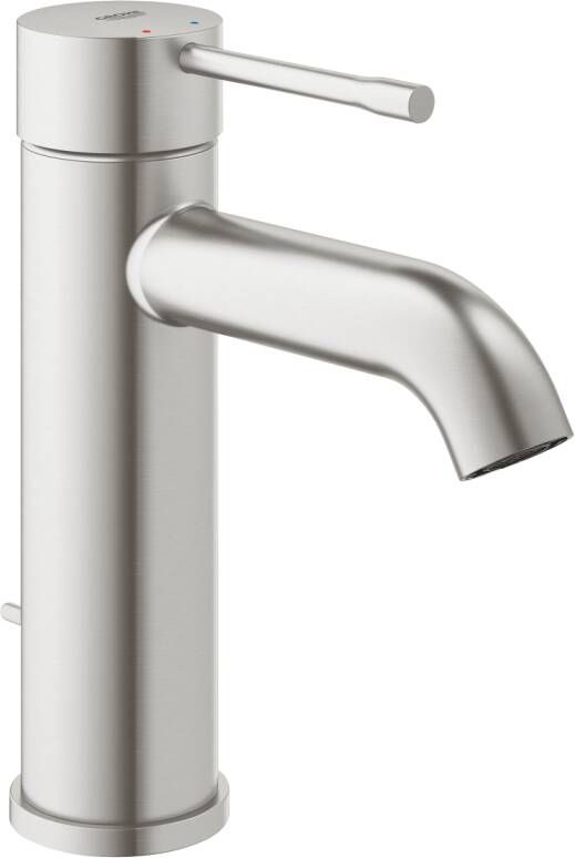 Grohe Essence Wastafelkraan Opbouw uitloop 11.6cm S-size waste supersteel 24171DC1