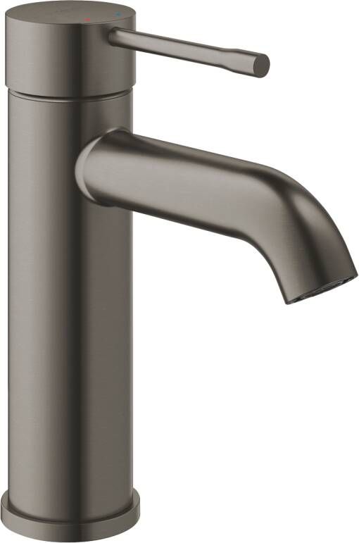 Grohe Essence Wastafelkraan Opbouw uitloop 11.6cm S-size gladde body brushed hard graphite 24172AL1