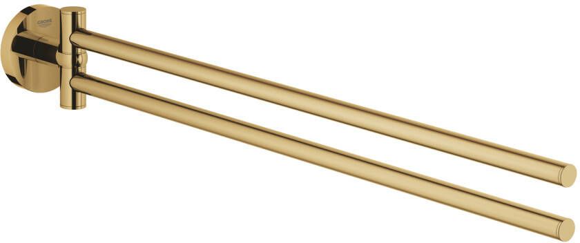 Grohe Essentials Handdoekhouder 45cm dubbel draaibaar cool sunrise 40371gl1