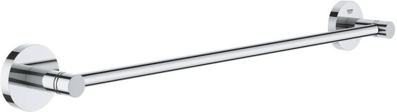 GROHE Essentials Handdoekhouder rond wand 1x stang 2 gats 450mm functioneel chroom