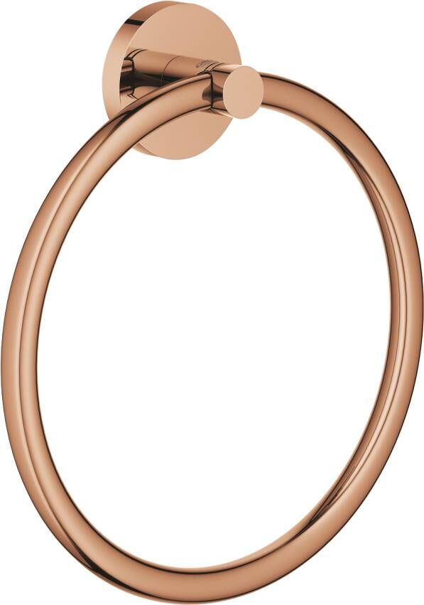 GROHE Essentials handdoekring rond wand 1-gats 180mm diameter warm sunset geborsteld 40365DL1