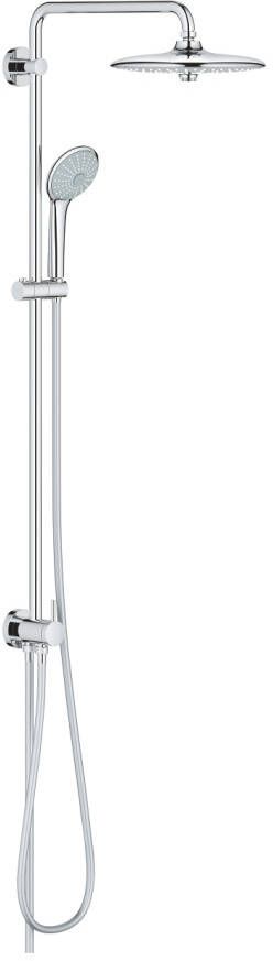 GROHE Euphoria systeem 260 Douchesysteem wand eengreeps omstelinrichting 260mm hoofddouche 450mm arm chroom