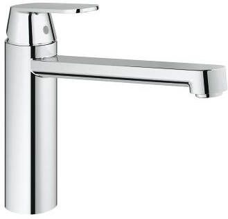 GROHE Eurosmart Cosmopolitan Keukenmengkraan eengreeps 207mm hoogte 226mm voorsprong uitloop medium draaibaar chroom - Foto 2