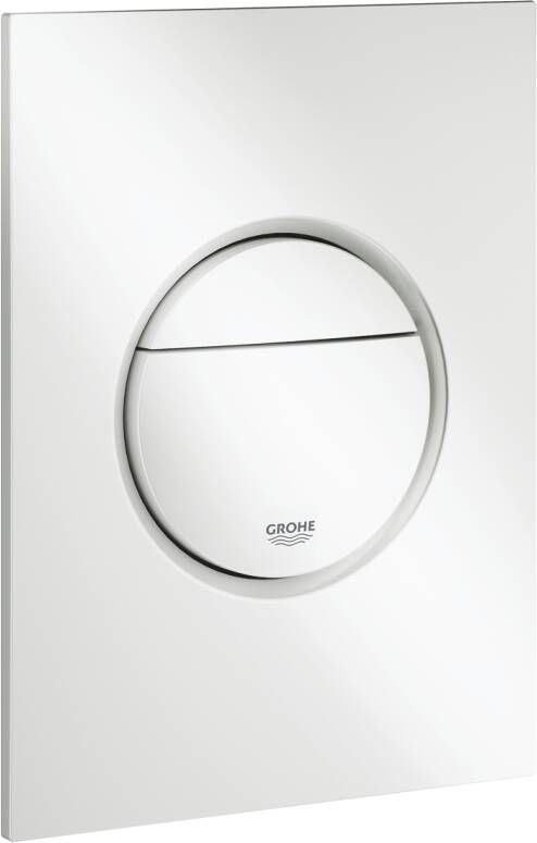 GROHE Nova Cosmopolitan S Bedieningsplaat mechanisch tweeknops 172 x 130mm (LxB) kunststof alpine wit