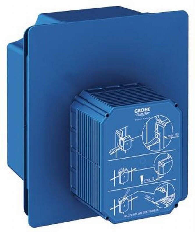 GROHE rapido U inbouw urinoirspoeler voor handmatige bediening of tectron Infra rood 37338000