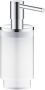 GROHE Selection Zeepdispenser 120ml vulhoeveelheid glas metaal chroom(past in houder 41 027 ) - Thumbnail 2