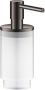 GROHE Selection Zeepdispenser 120ml vulhoeveelheid glas metaal hard graphite(past in houder 41 027 ) - Thumbnail 2