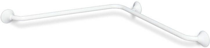 Linido Ergogrip horizontale hoekwandbeugel L 60x90 cm rvs gecoat wit - Foto 2