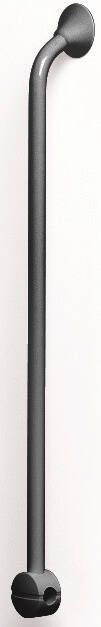 Handicare Ergogrip verticale combi beugel 123 5 cm. gecoat rvs antraciet ral 7021