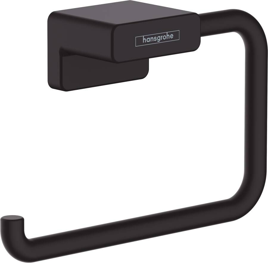 Hansgrohe AddStoris toiletrolhouder zonder klep 14 1x4x9 3cm mat zwart