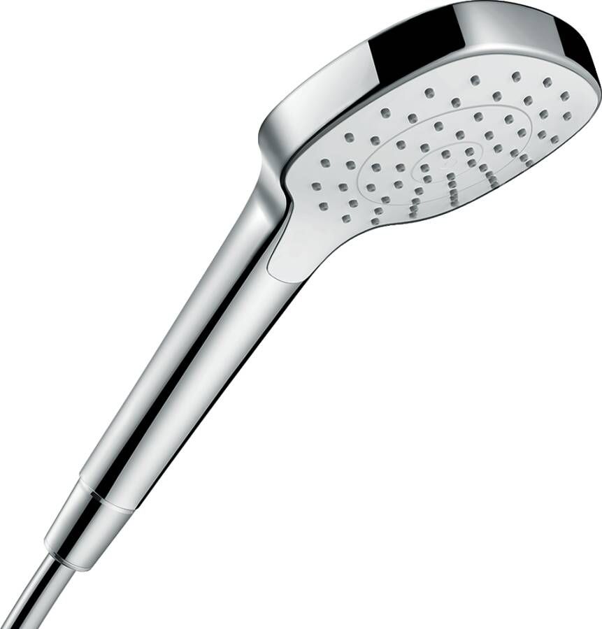 Hansgrohe Croma Select E handdouche 1jet 1 2 xØ11cm met rain regenstraal wit chroom 26814400