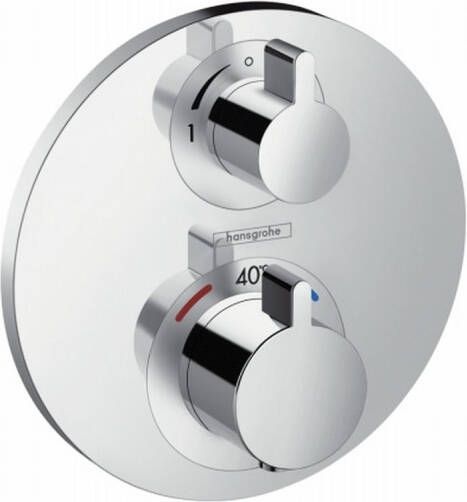 Hansgrohe Ecostat S thermostaat afbouwdeel voor 1 functie chroom