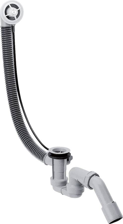 Hansgrohe Flexaplus badafvoer overloopcombinatie met waste basisgarnituur voor speciaal bad 58141180 - Foto 2
