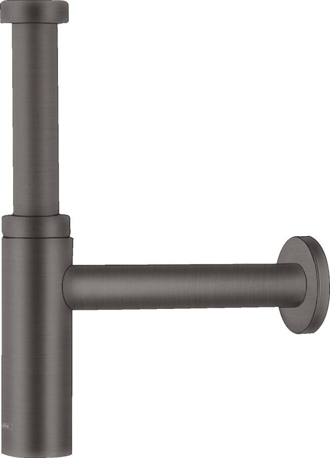 HANS GROHE Hansgrohe Flowstar S designsifon aanpassingsafstand 60-165mm afstand wand max. 330mm G 1.1 4" DN32 geborsteld zwart chroom
