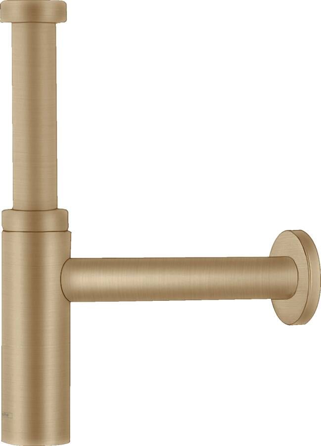 Hansgrohe Universeel Flowstar S Premium designbekersifon 5 4 m. muurbuis m. rozet brushed bronze 52105140