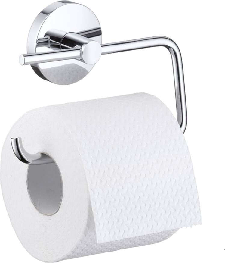 Hansgrohe essentials closetrolhouder zonder klep brushed nickel