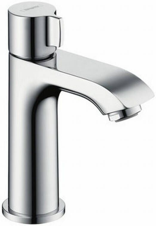 Hansgrohe fonteinkraan opbouw Metris chroom voorsprong uitloop 89mm