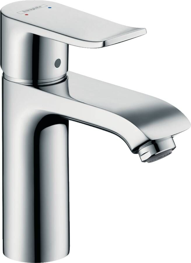 Hansgrohe Metris 110 ééngreeps wastafelmengkraan LowFlow 3 5?l min met wastegarnituur chroom
