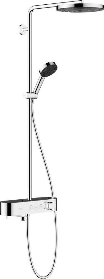 Hansgrohe Regendouche set Pulsify S Showerpipe 260 1 Jet Met Badthermostaat ShowerTablet Select 400 Chroom