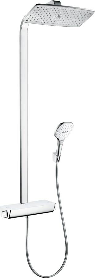 Hansgrohe Raindance select e 360 showerpipe ecostat select e ecosmart wit chroom 27286400