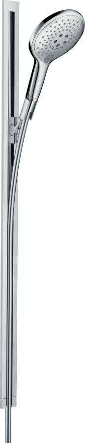 Hansgrohe Raindance Select UnicaS glijstangset met Raindance 150 AIR 3jet handdouche 90cm met doucheslang 160cm chroom 26626000 - Foto 1