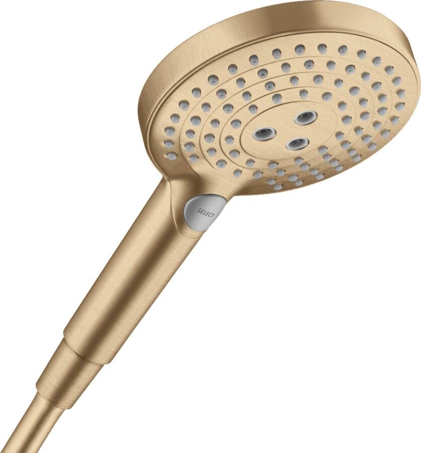 HANS GROHE Hansgrohe Raindance Select S Handdouche 120mm douchekop 3jet geborsteld brons