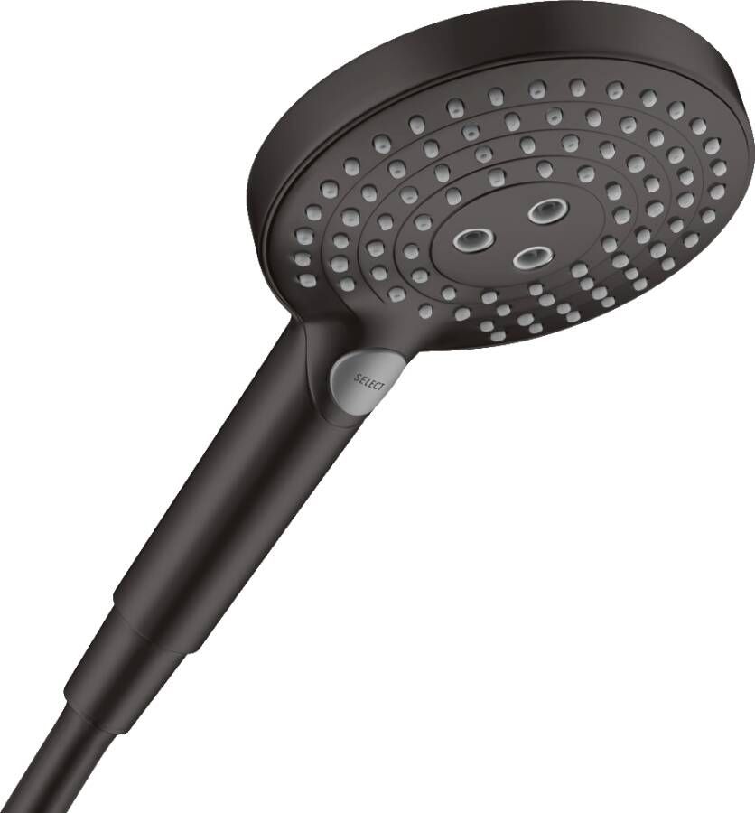 HANS GROHE Hansgrohe Raindance Select S 120 handdouche 3jet powderrain mat zwart