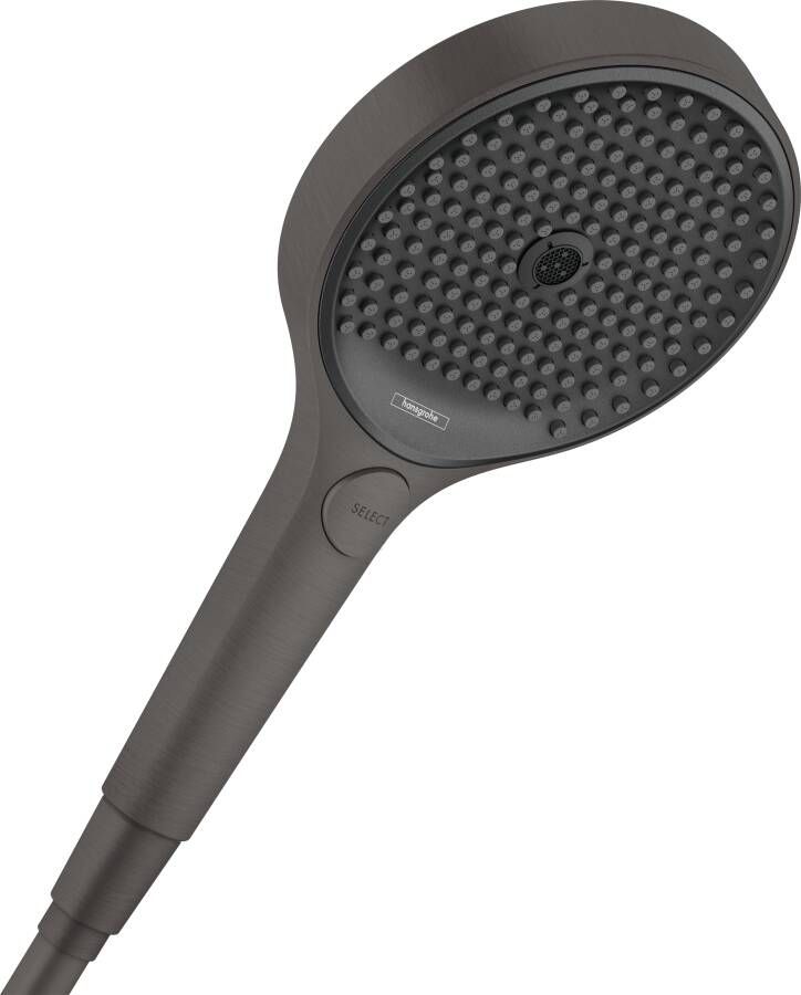 Hansgrohe Rainfinity PowderRain handdouche 13 cm met 3 straalsoorten geborsteld zwart chroom