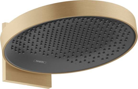 Hansgrohe Rainfinity PowderRain hoofddouche 360 1 straalsoort met douchearm 10-30° verticaal kantelbaar geborsteld brons