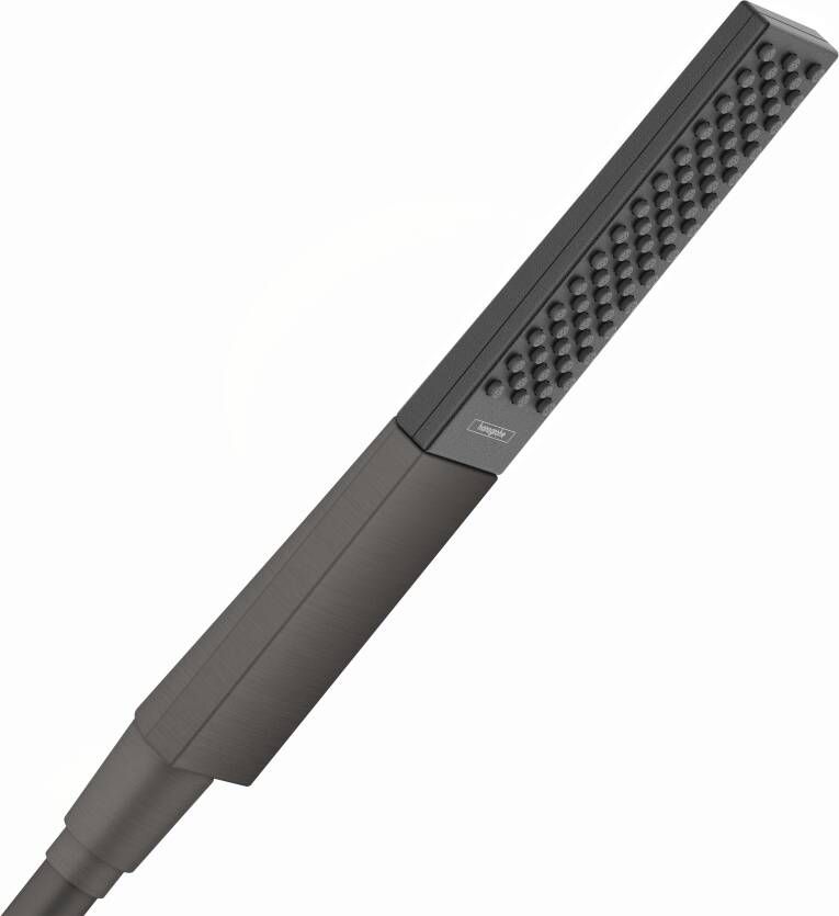 Hansgrohe Rainfinity PowderRain staafhanddouche 10 cm met 1 straalsoort geborsteld zwart chroom