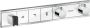 Hansgrohe RainSelect afbouwdeel voor inbouw douchekraan thermostatisch voor 3 functies met handdouchehouder 52.7x90cm wit chroom 15356400 - Thumbnail 2