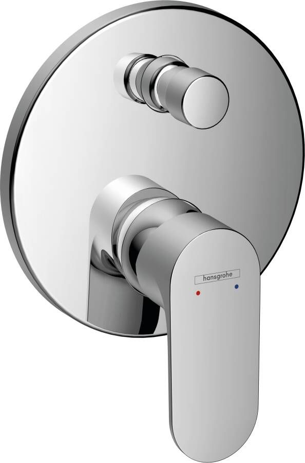 Hansgrohe Rebris S ééngreeps badmengkraan inbouw met zekerheidscombinatie EN1717 voor iBox universal chroom