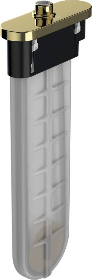 Hansgrohe Finoris afbouwdeel met slangbox ovaal polished gold optic 28020990