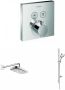 Hansgrohe Showerselect inbouw doucheset met Raindance Select E hoofddouche 2jet en glijstang chroom - Thumbnail 1