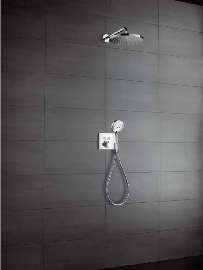 Hansgrohe Showerselect inbouw doucheset met Raindance Select S hoofddouche en handdouche chroom
