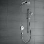 Hansgrohe ShowerSelect S inbouw doucheset met Raindance Select S hoofddouche 2jet en glijstang chroom - Thumbnail 1