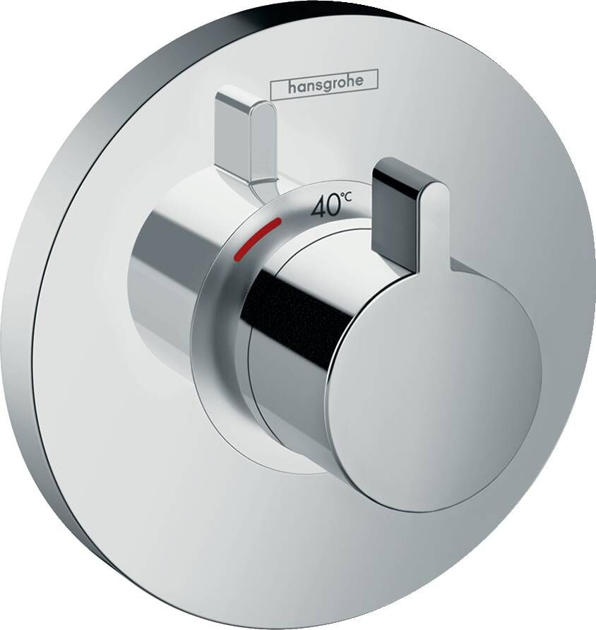 Hansgrohe ShowerSelect S afbouwdeel voor inbouwkraan thermostatisch Highflow chroom 15741000